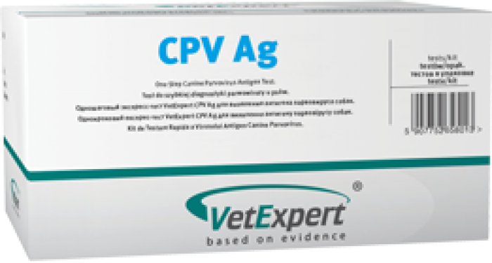 Парвовироз. Экспресс-тест для выявления Canine Parvovirus: антигена парвовируса собак
